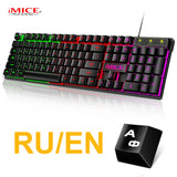 Gaming keyboard Gamer keyboard with backlight USB 104