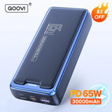QOOVI Power Bank 30000mAh External Battery Capacity PD