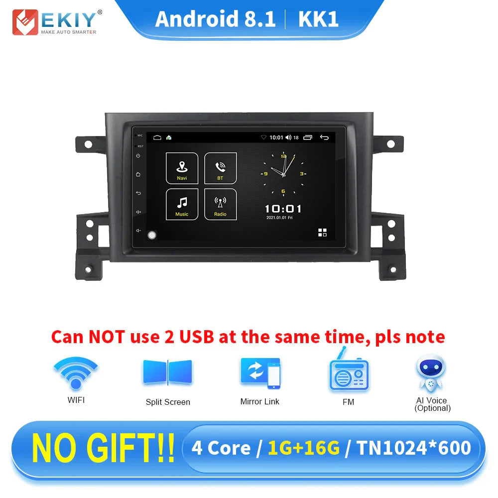 EKIY KK5 Car Radio Stereo For Suzuki Grand