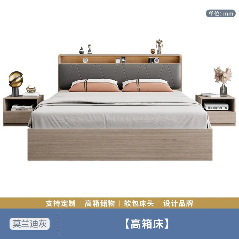 Bedroom Frame Bed Children King Size Single Massage