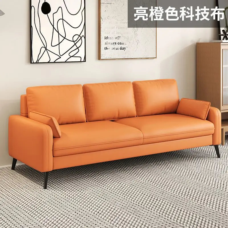 Italian Floor Office Couch Modern Extended Sleeper Business