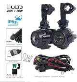 2x 12000lm 6000K Led Motorcycle bike Headlight bulb
