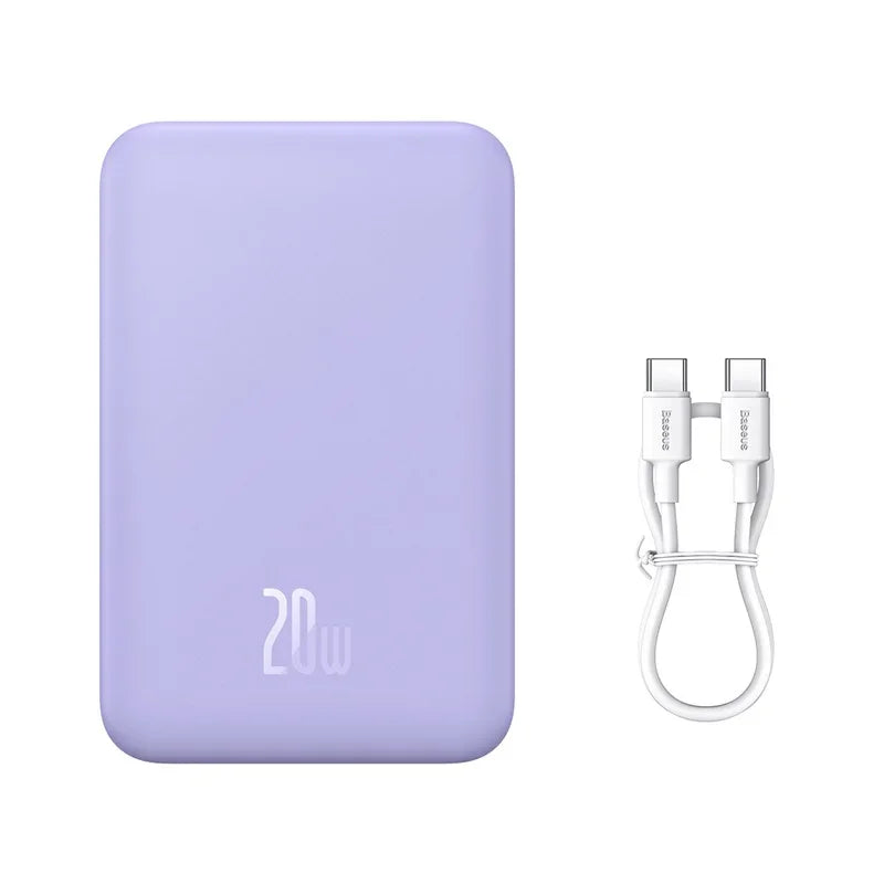 Baseus Magnetic Power Bank 20W 6000mAh Wireless External