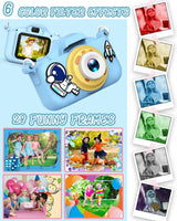 New Cartoon Kids Selfie Camera HD Kids Digital