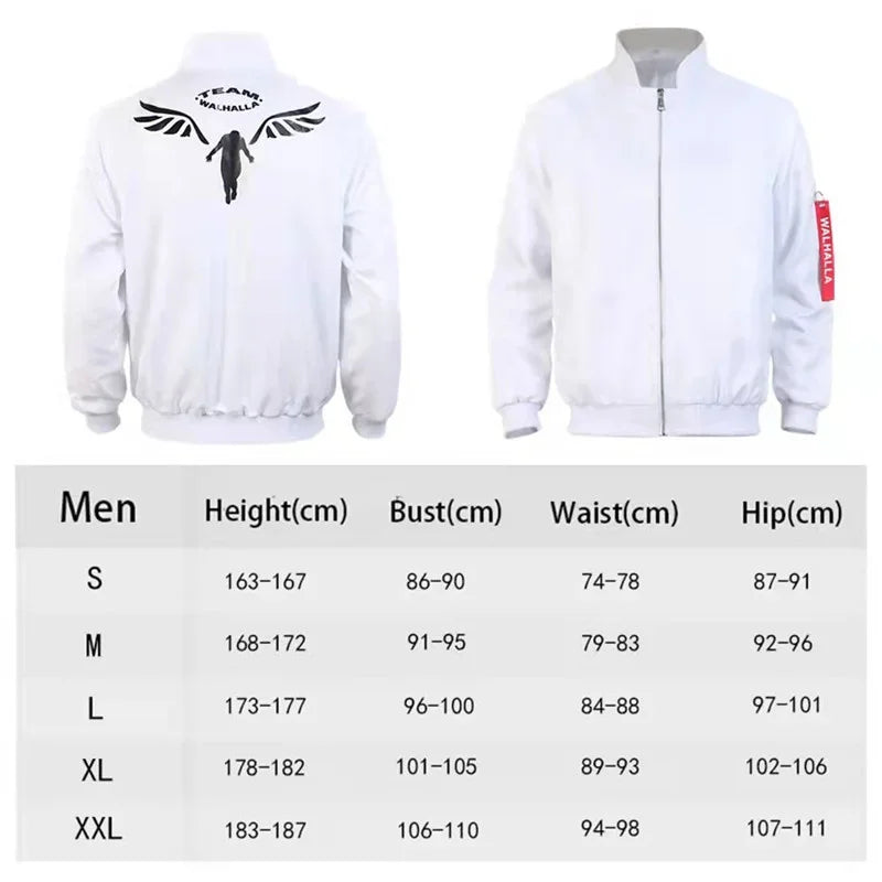 New Anime Cosplay Kazutora Hanemiya Tokyo Revengers Costumes