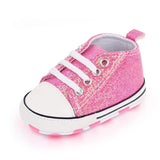 Baby Canvas Classic Sneakers Newborn Print Star Sports