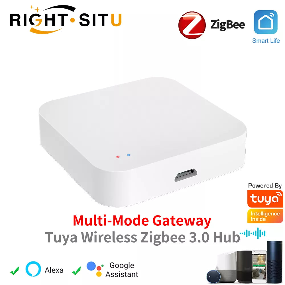 Tuya Zigbee Wireless Hub Gateway For Smart Home