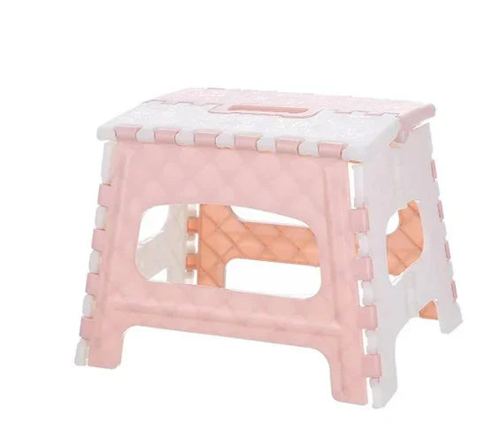 1 Children and adults plastic bathroom bench, portable