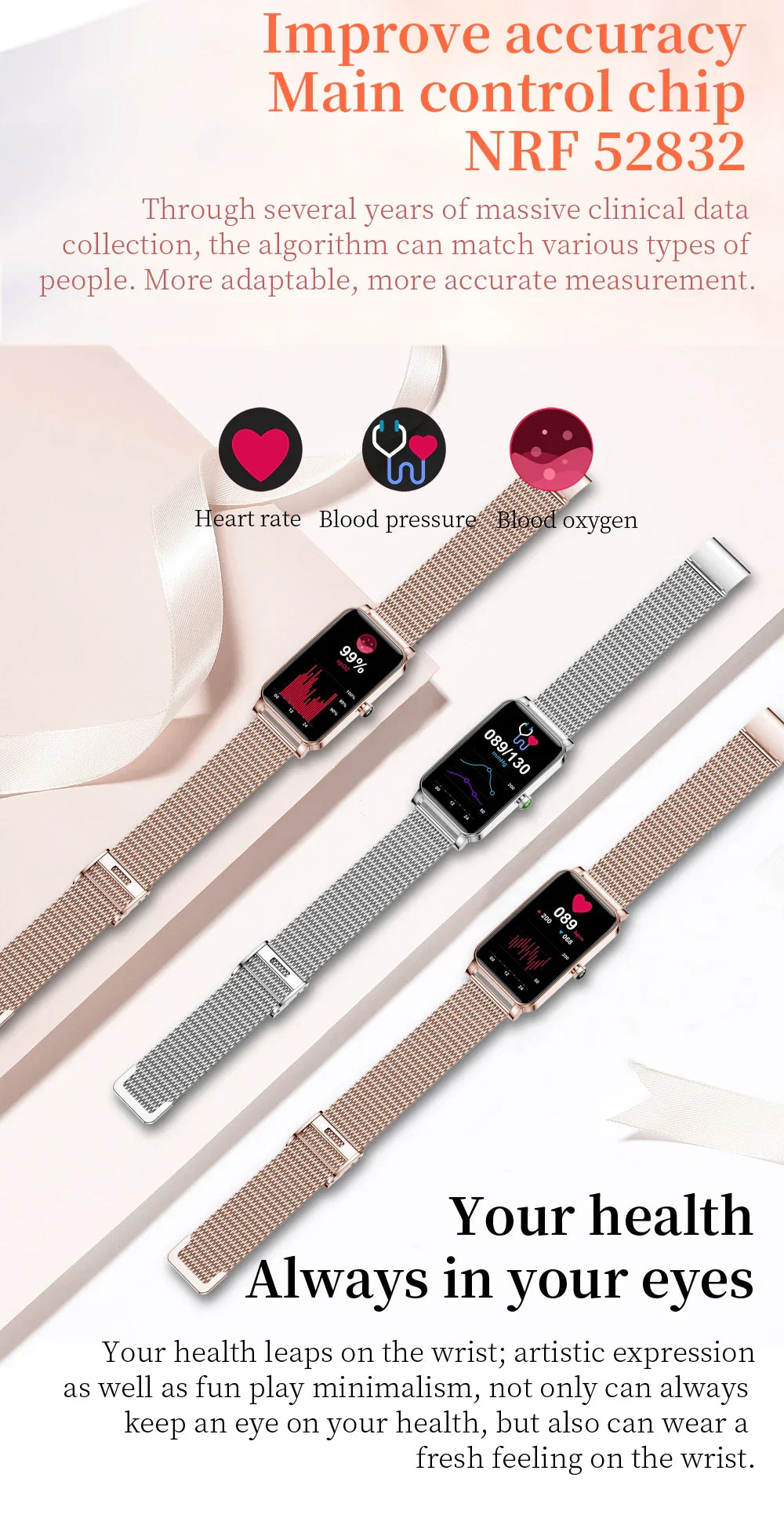 Smart Watch ZX19 Fashion Sports Watch Fitness Tracker