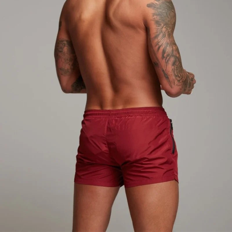 New Mens Swimwear Sports Quick Dry Athletic Workout