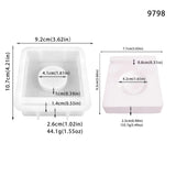 Life Tree Sailing Fish Ornaments Candle Holder Silicone