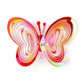 3D Butterfly Bird Repeller Spinner Wind Chimes Hanging