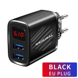 Dual USB Charger 20W Mobile Phone Charger Fast