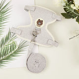 Cute Rabbit Harness Leash Set Bunny Pet Accessories