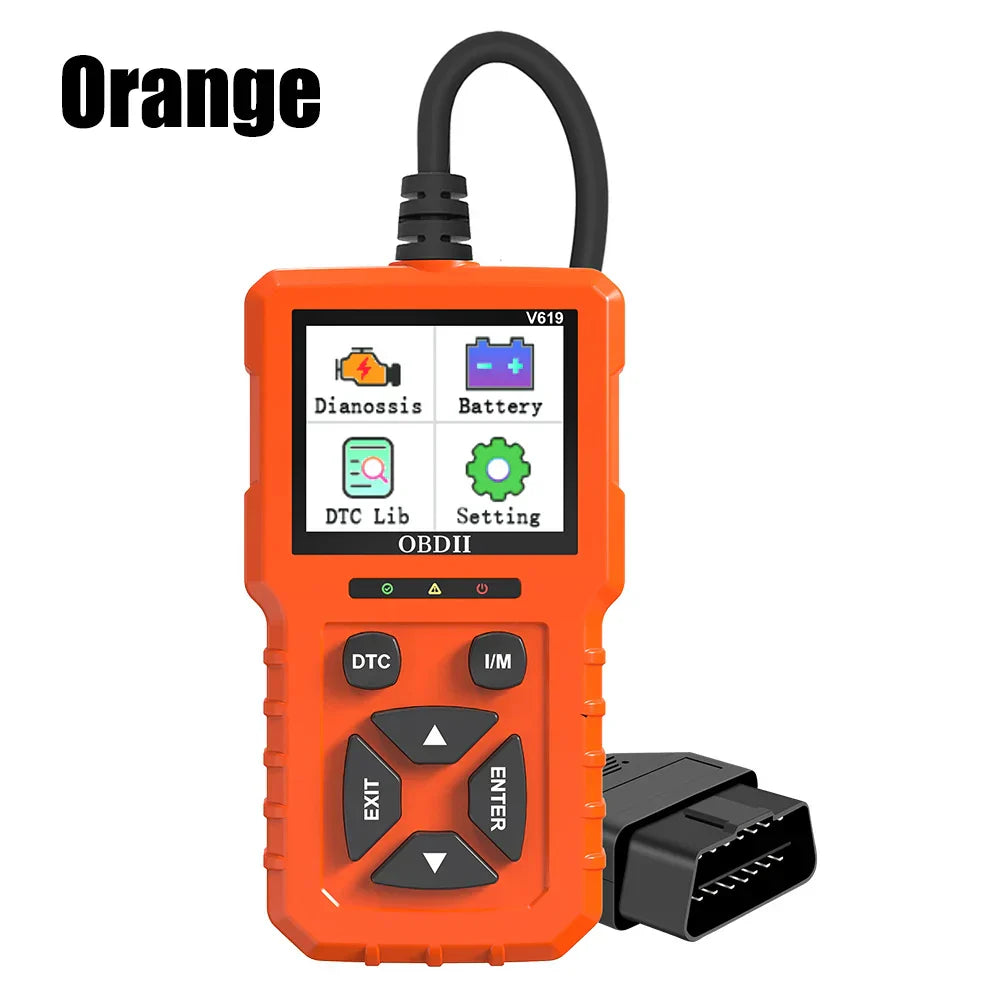 V619 12V Car OBD2 Diagnostic Tools OBD 2