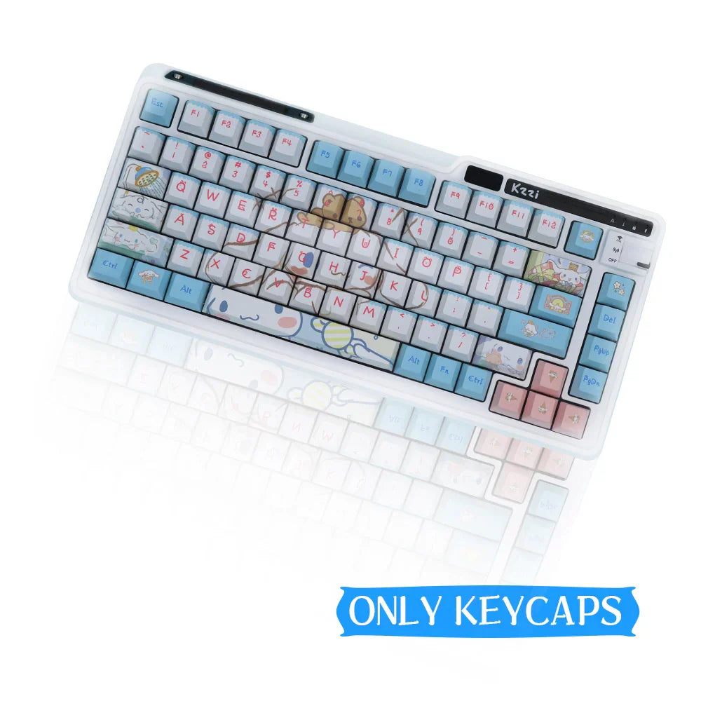 Yugui Dog Cute Key Caps Replaceable Cherry Profile