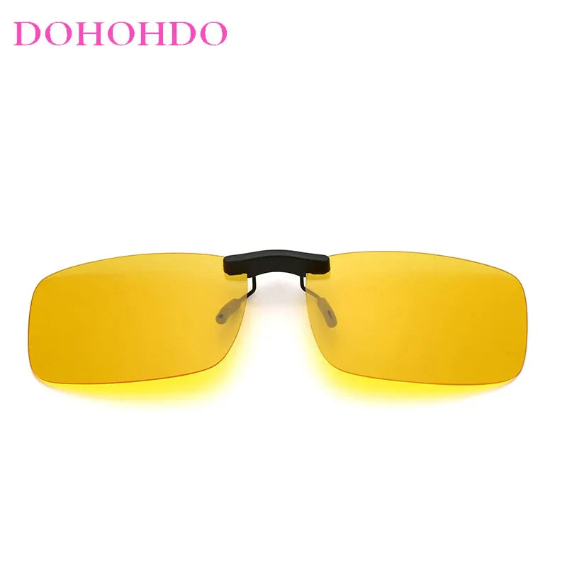 DOHOHDO 2023 New Rimless Polarized Clip On Sunglasses