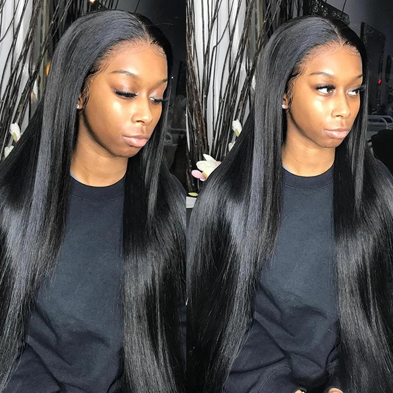 50inch Human Hair Bundles Natural Black Color Brazilian