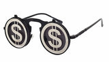 Metallic Retro Punk Steam Flap Vintage Sunglasses Personality