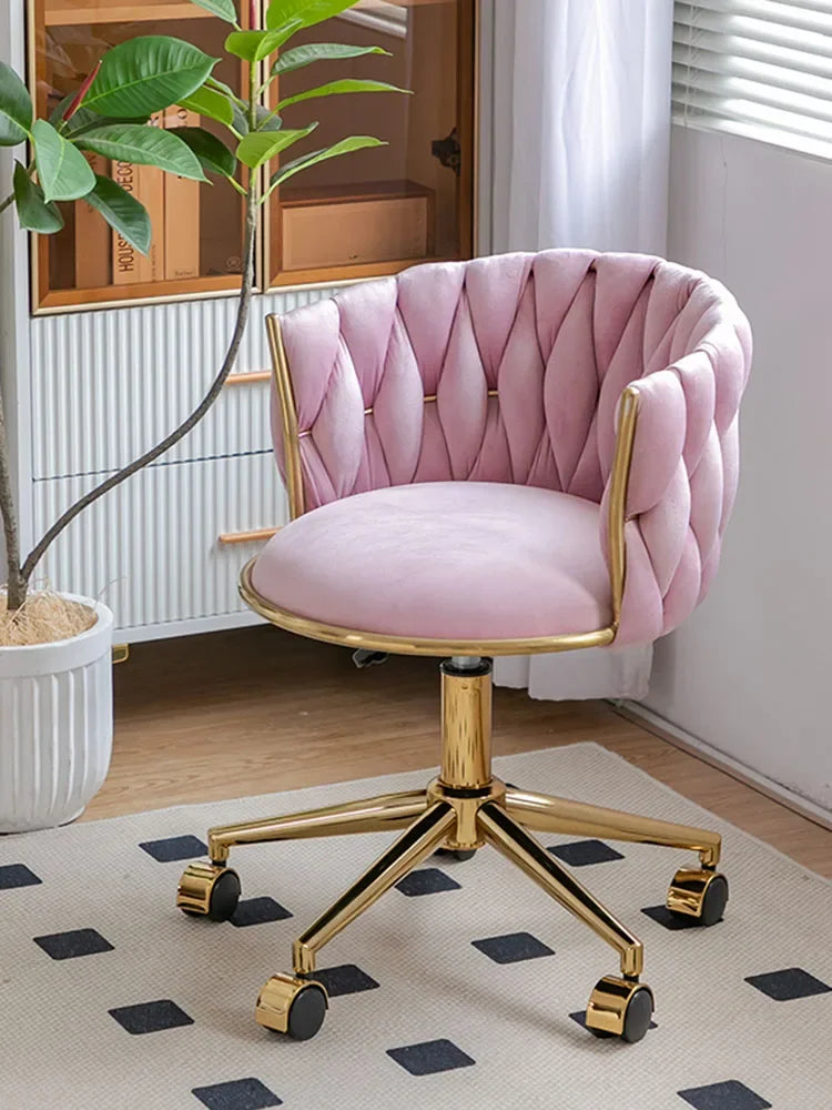 Adjustable Swivel Makeup Chair Living Room Dining Chair