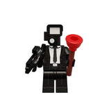 Skibidi Toilet Mini Building Block Anime Action Figure