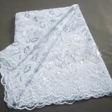 French Tulle Lace Fabric 2024 High Qulity African