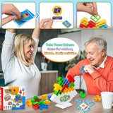 New 48PCS Tetra Tower Balance Stacking Building Blocks