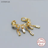 CCFJOYAS 1 PCS 925 Sterling Silver Clip on