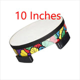 8/10 Inches Ground Drum Sheepskin Drumhead Orff Tambourine