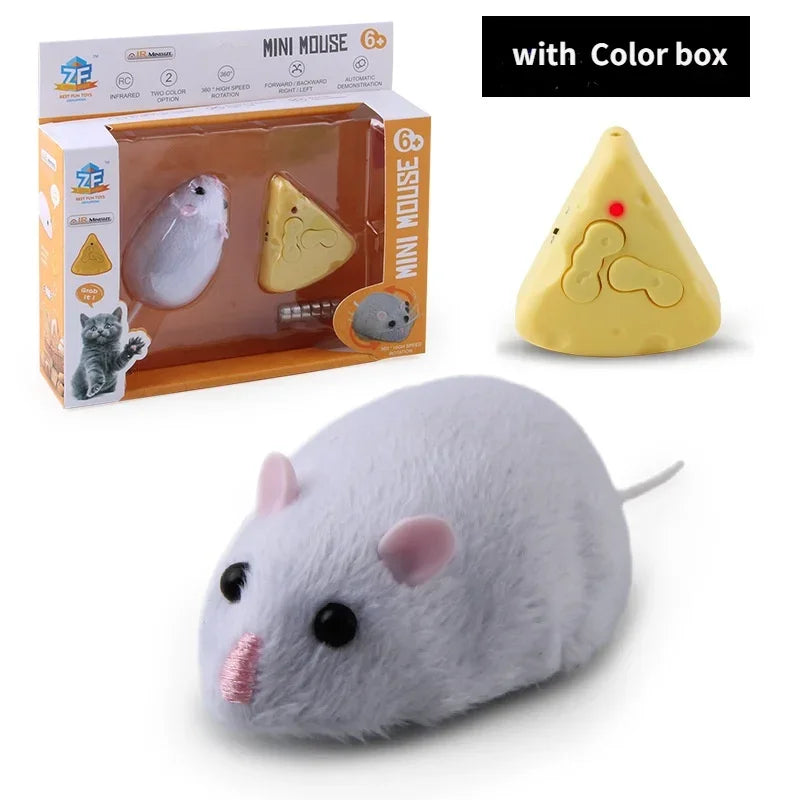 Simulation Infrared Electric Prank Jokes Remote Control Mouse