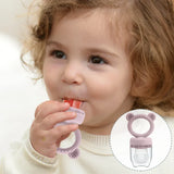 Baby Pacifier Fruit Feeder With Cover Silicone Newborn