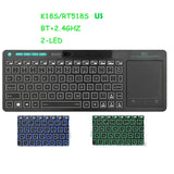 Rii K18Plus/K18S 2.4G Wireless Keyboard with Touchpad Mouse