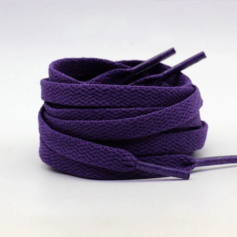 Grape Purple Deep Purple Shoelace Men's and Women's