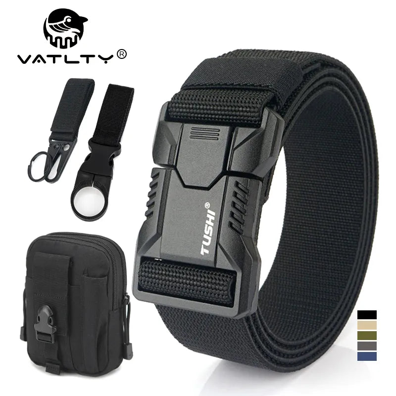 VATLTY New Tactical Outdoor Belt for Men and