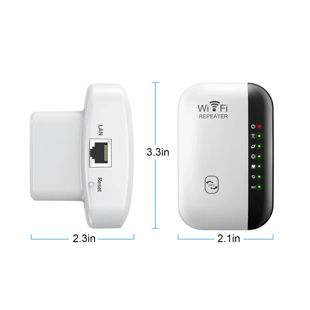 300Mbps Wireless WiFi Repeater 2.4G Wifi Extender Amplifier