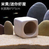 Clay Aquarium Decoration Ceramics Fish Tank Landscaping Shrimp