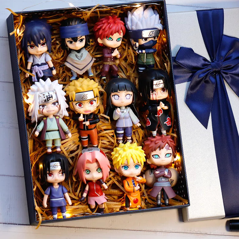 Hot 12pcs/set Anime Naruto Shippuden Hinata Sasuke Itachi