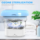 Folding Portable Washing Machine With Dryer Bucket for