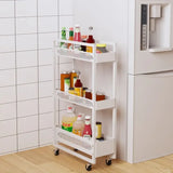 Shelf Kitchen Trolley Carbon Steel Cabinet Living Room