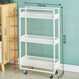 Shelf Kitchen Trolley Carbon Steel Cabinet Living Room