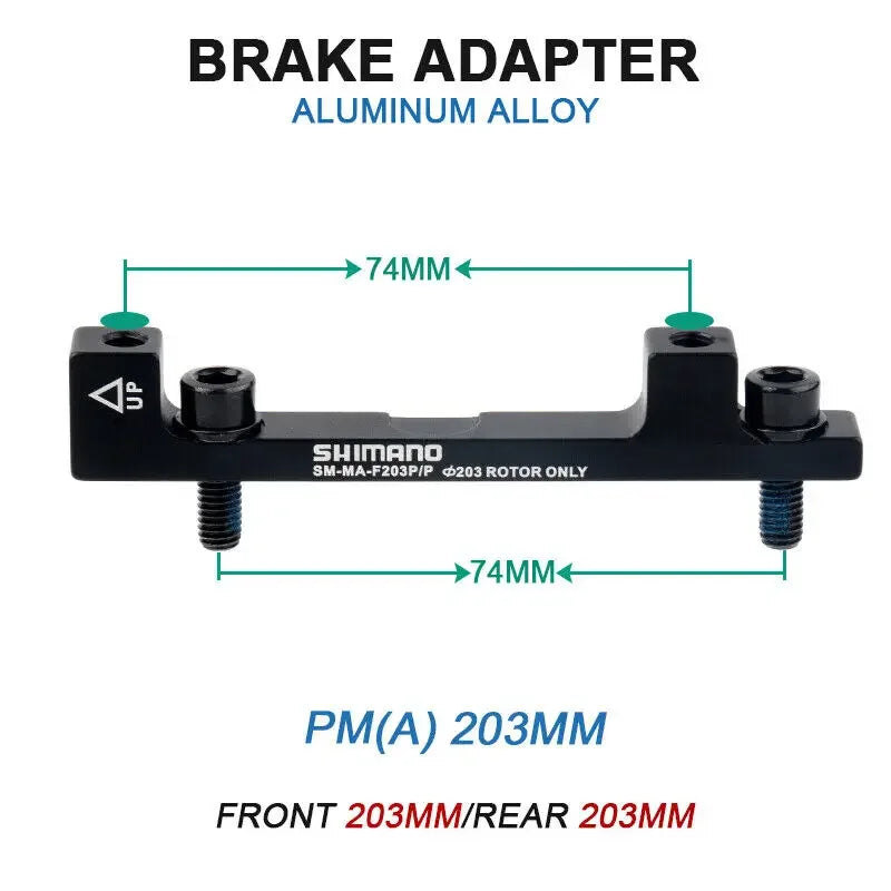 Shimano MTB Bike Disc Brake Rotor Adaptor 180mm