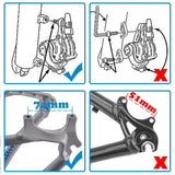 Shimano MTB Bike Disc Brake Rotor Adaptor 180mm