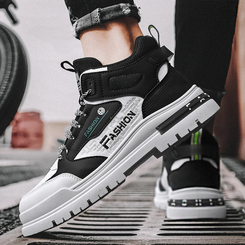 Shoes For Men Work Men's Casual Sneakers Hightop