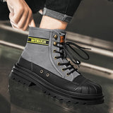 Shoes for Men Outdoor Male Booties 2023 Canvas