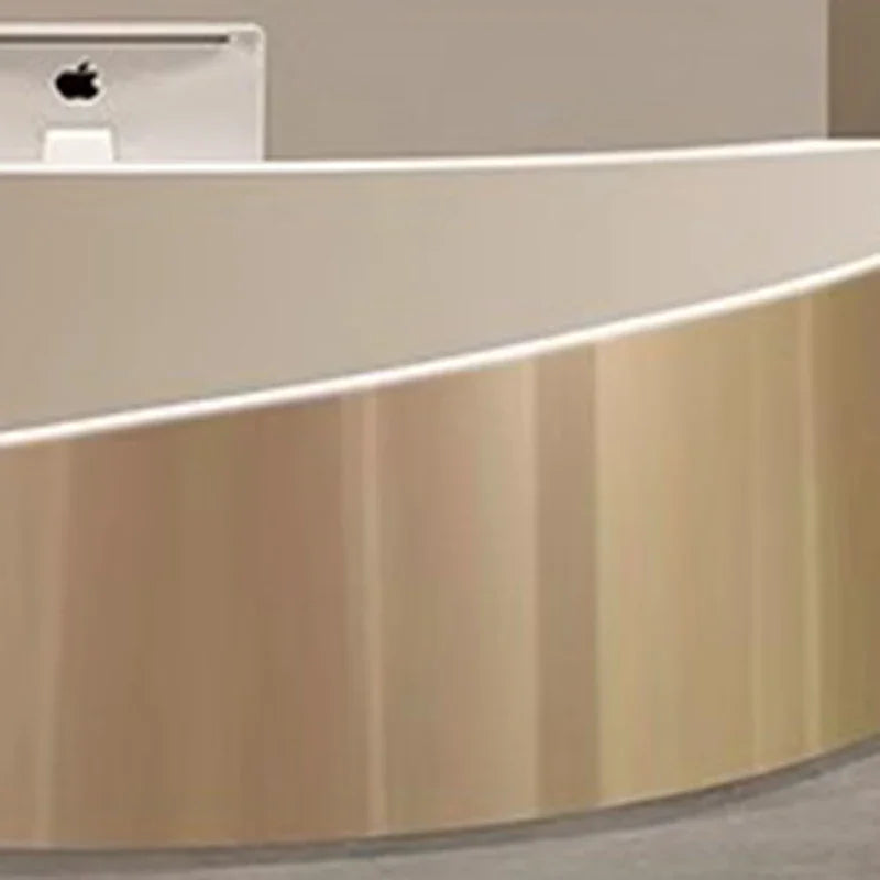 Shop Counter Tables Reception Desk Luxury Lectern White