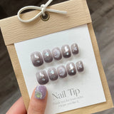 Short Nails Set Press On Handmade Professional Nails