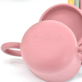 Silicone Baby Feeding Straw Cup Kids Learning Big