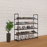 Simple Multilayer Shoe Rack Assembly Shoe Cabinets Reinforced