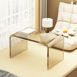 Simple and Light Luxury Acrylic Sofa Side Small