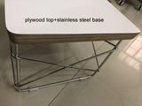 Small Sidetable LTR Low Table Plywood Rectangle Top